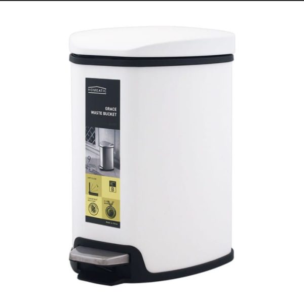 Homeatic Grace Pedal Bin Stainless